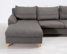 Lataa kuva Galleria-katseluun, 3-istuttava divaanisohva harmaa