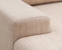 Lataa kuva Galleria-katseluun, Asko 2-istuttava kangassohva beige