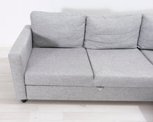 Lataa kuva Galleria-katseluun, 3-istuttava vuodesohva harmaa