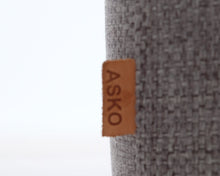 Lataa kuva Galleria-katseluun, Asko 3-istuttava kangassohva harmaa