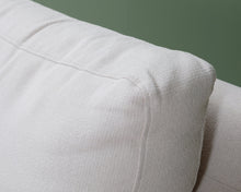 Lataa kuva Galleria-katseluun, Asko Lumi 3-istuttava kangassohva valkoinen