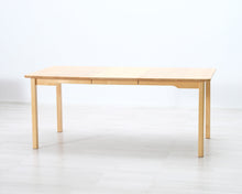 Lataa kuva Galleria-katseluun, Jatkettava koivupöytä