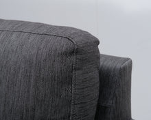 Lataa kuva Galleria-katseluun, Asko 3-istuttava kangassohva harmaa