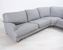 Lataa kuva Galleria-katseluun, 6-istuttava kulmasohva harmaa