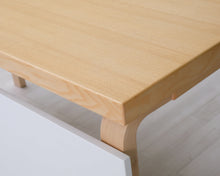Lataa kuva Galleria-katseluun, Artek työpöytä 70 x 150 cm koivu / valkoinen