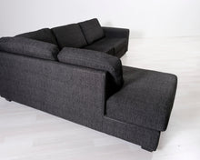 Lataa kuva Galleria-katseluun, 4-istuttava kulmasohva harmaa