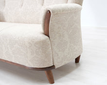 Lataa kuva Galleria-katseluun, 3-istuttava kangassohva beige