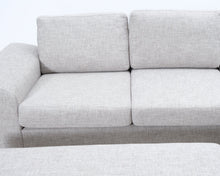 Lataa kuva Galleria-katseluun, Asko 3-istuttava divaanisohva rahilla vaaleanharmaa