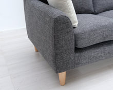 Lataa kuva Galleria-katseluun, Asko Regina 3-istuttava kangassohva harmaa