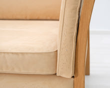 Lataa kuva Galleria-katseluun, 3-istuttava kangassohva beige