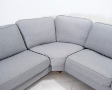 Lataa kuva Galleria-katseluun, 6-istuttava kulmasohva harmaa