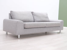 Lataa kuva Galleria-katseluun, Asko Stella 3-istuttava kangassohva harmaa