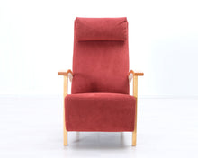 Lataa kuva Galleria-katseluun, Isku Ritz nojatuoli punainen
