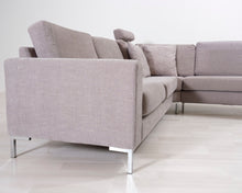 Lataa kuva Galleria-katseluun, 4-istuttava kulmasohva divaanilla harmaa
