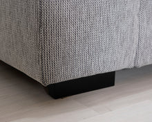 Lataa kuva Galleria-katseluun, 2-istuttava kangassohva harmaa