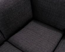 Lataa kuva Galleria-katseluun, 6-istuttava u-kulmasohva harmaa