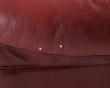 Lataa kuva Galleria-katseluun, 2-istuttava nahkasohva punainen