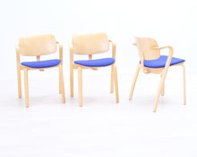 Lataa kuva Galleria-katseluun, Aslak tuoli koivu / sininen