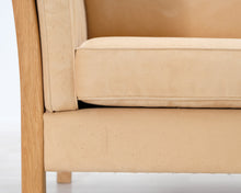 Lataa kuva Galleria-katseluun, 3-istuttava kangassohva beige