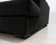 Lataa kuva Galleria-katseluun, 6-istuttava kulmasohva harmaa