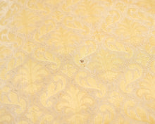 Lataa kuva Galleria-katseluun, Antiikkinen tuoli kangasistuimella