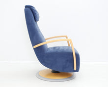 Lataa kuva Galleria-katseluun, Isku Flex nojatuoli puukäsinojilla