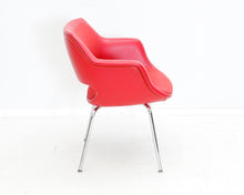 Lataa kuva Galleria-katseluun, Kilta nojatuoli kirkkaanpunainen