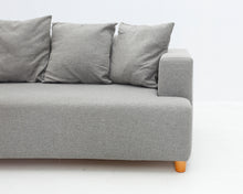 Lataa kuva Galleria-katseluun, 3-istuttava divaanisohva harmaa