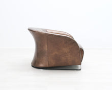 Lataa kuva Galleria-katseluun, Natuzzi nojatuoli ruskea
