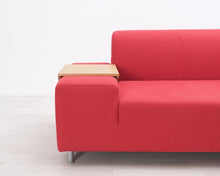 Lataa kuva Galleria-katseluun, Adea Camp 3-istuttava kulmasohva punainen