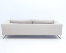 Lataa kuva Galleria-katseluun, Adea Band 2-istuttava kangassohva vaaleanharmaa