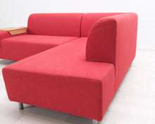 Lataa kuva Galleria-katseluun, Adea Camp 3-istuttava kulmasohva punainen