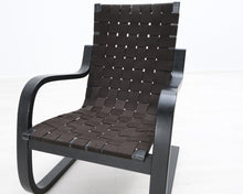 Lataa kuva Galleria-katseluun, Artek 406 nojatuoli kokomusta