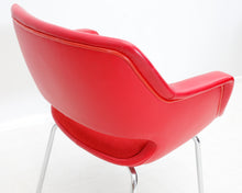 Lataa kuva Galleria-katseluun, Kilta nojatuoli kirkkaanpunainen