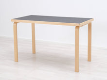 Lataa kuva Galleria-katseluun, Artek 80A pöytä koivu / musta