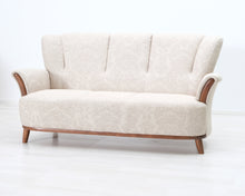 Lataa kuva Galleria-katseluun, 3-istuttava kangassohva beige