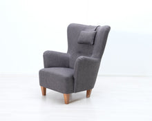 Lataa kuva Galleria-katseluun, Asko Richard nojatuoli harmaa