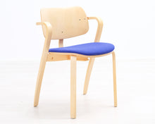 Lataa kuva Galleria-katseluun, Aslak tuoli koivu / sininen