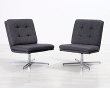 Lataa kuva Galleria-katseluun, Pyörivä lepotuoli harmaa