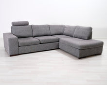 Lataa kuva Galleria-katseluun, 4-istuttava avokulmasohva harmaa