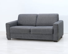 Lataa kuva Galleria-katseluun, 2-istuttava kangassohva harmaa