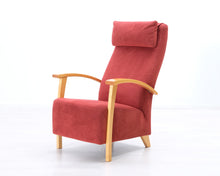 Lataa kuva Galleria-katseluun, Isku Ritz nojatuoli punainen