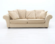 Lataa kuva Galleria-katseluun, Asko 3-istuttava kangassohva beige