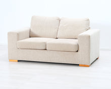 Lataa kuva Galleria-katseluun, Asko 2-istuttava kangassohva beige