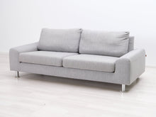 Lataa kuva Galleria-katseluun, Asko Stella 3-istuttava kangassohva harmaa