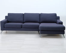 Lataa kuva Galleria-katseluun, 3-istuttava divaanisohva sininen