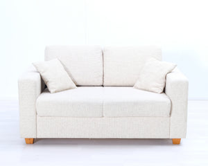 2-istuttava vuodesohva beige