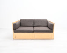 Lataa kuva Galleria-katseluun, Artek 557 Ben af Schulten 2-istuttava sohva ruskea
