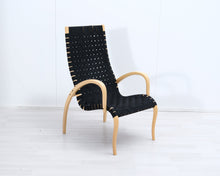 Lataa kuva Galleria-katseluun, Asko Harlekiini nojatuoli musta
