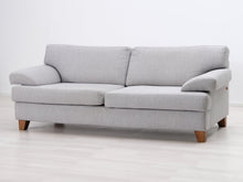 Lataa kuva Galleria-katseluun, Asko Florence 3-istuttava kangassohva harmaa
